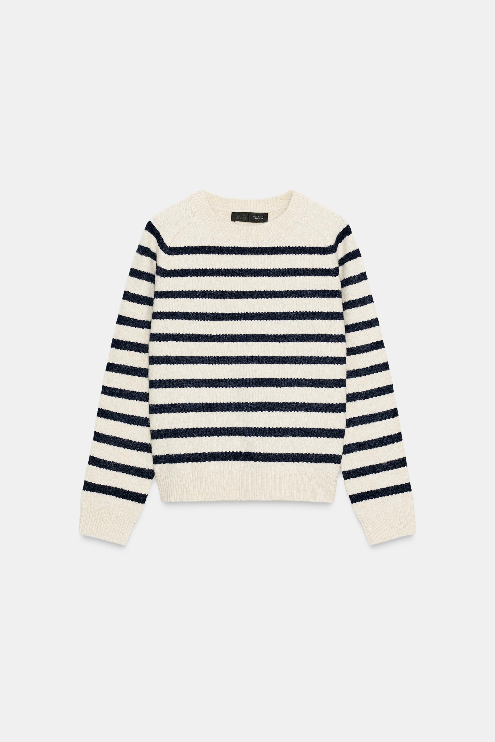 STRIPED KNIT JUMPER